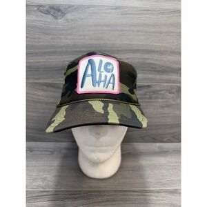 Friday Feelin' Trucker Hat Women Men Baseball Caps Camo Aloha Adjustable